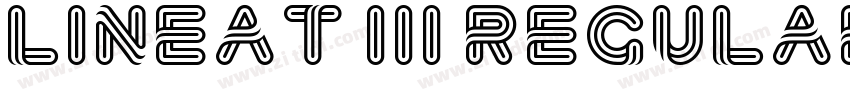 Lineat III Regular字体转换